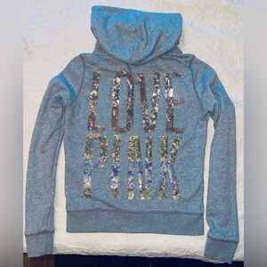 Vs pink bling jacket XS